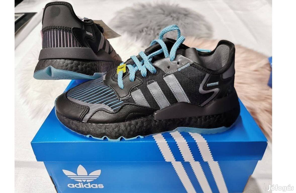 Adidas Ninja Nite Jogger 38.5-es fekete cipő. Teljesen új, eredeti