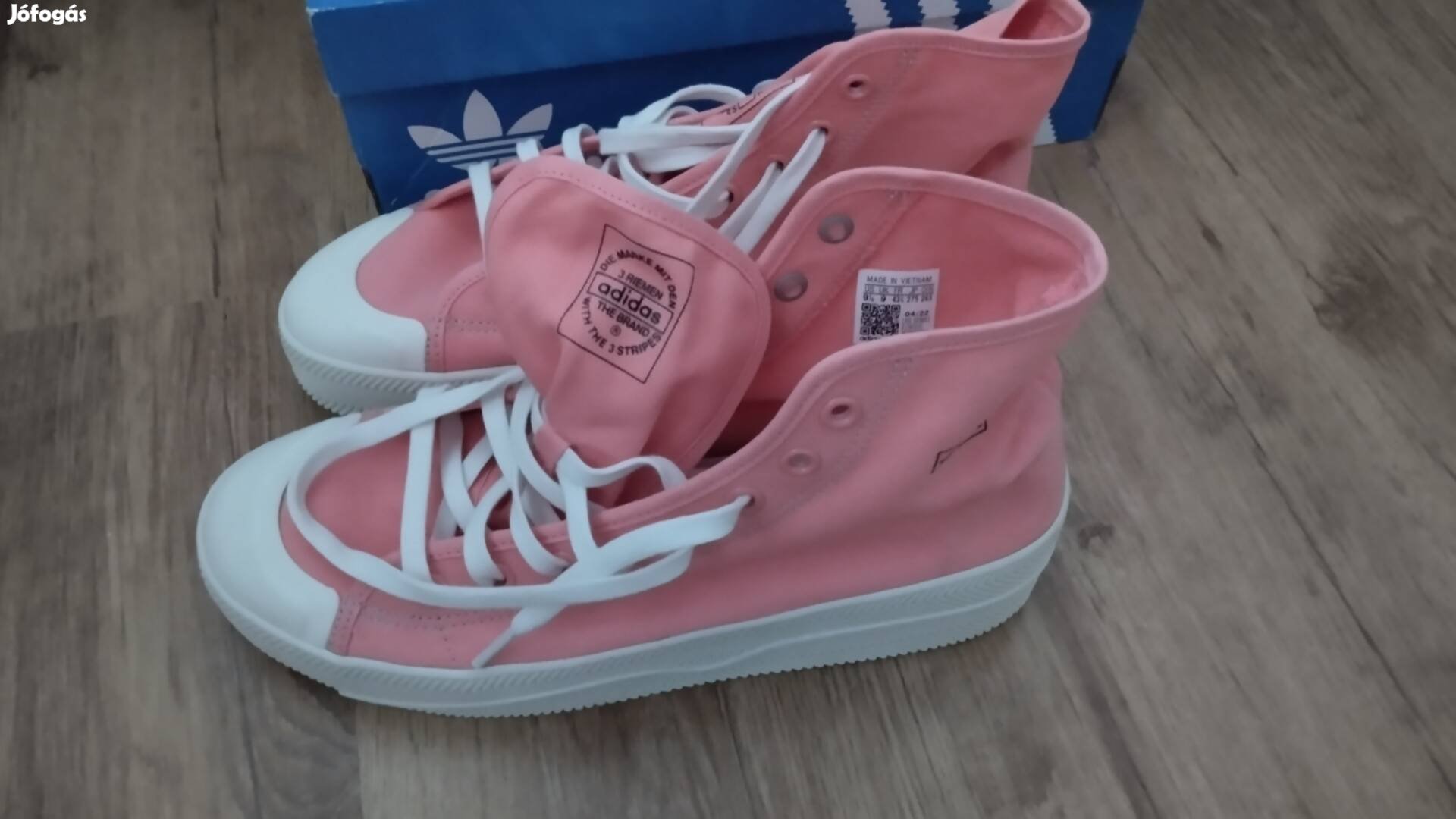Adidas Nizza2 rózsaszín tornacipő 43 9 New!!