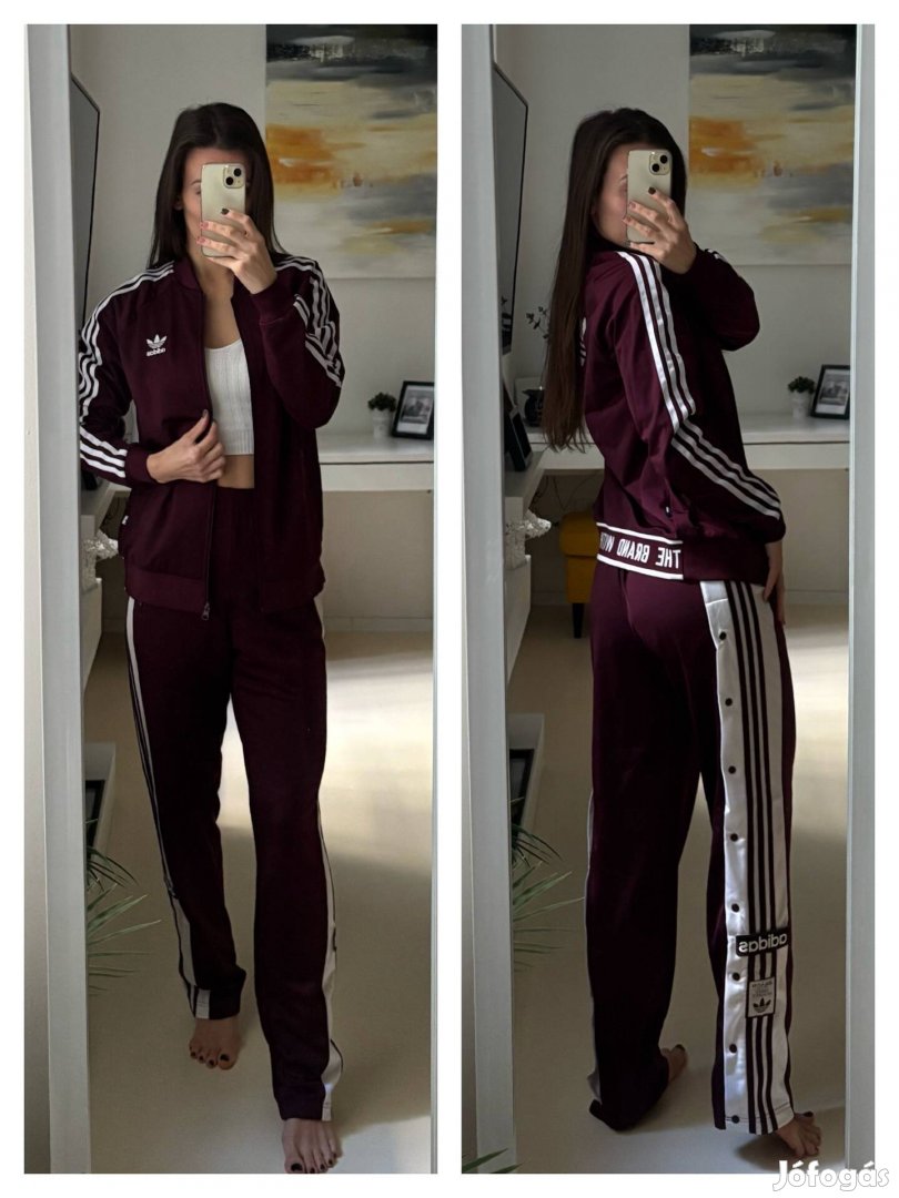 Adidas Originals Burgundy Limited melegítő szett új