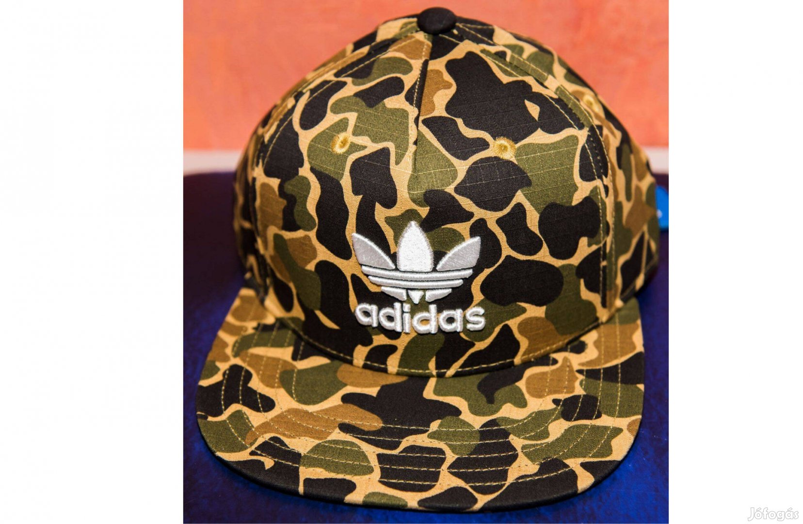 Adidas Originals Camo Snapback Cap Dark Sahara