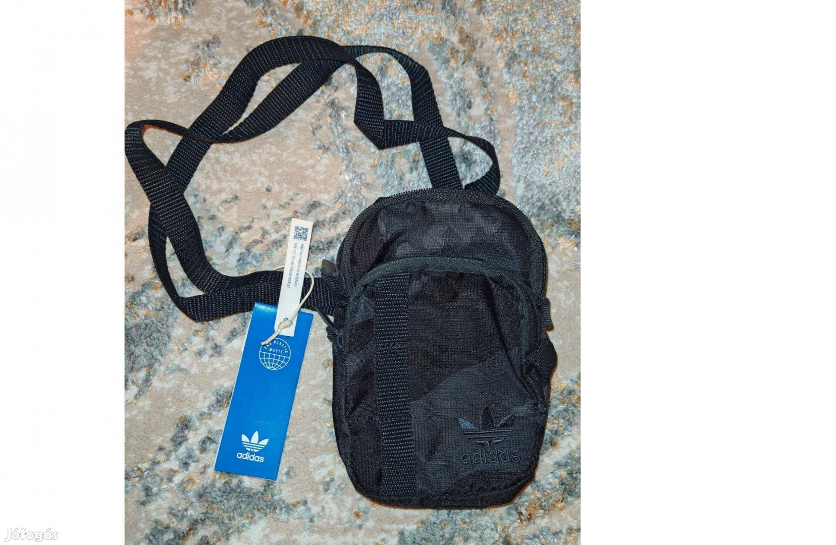 Adidas Originals fekete Camo Festival kistáska