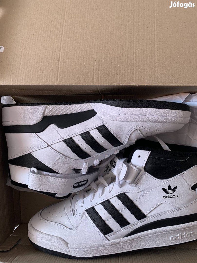 Adidas Originals magasszaru feher cipo elado 45-os,dobozos,uj