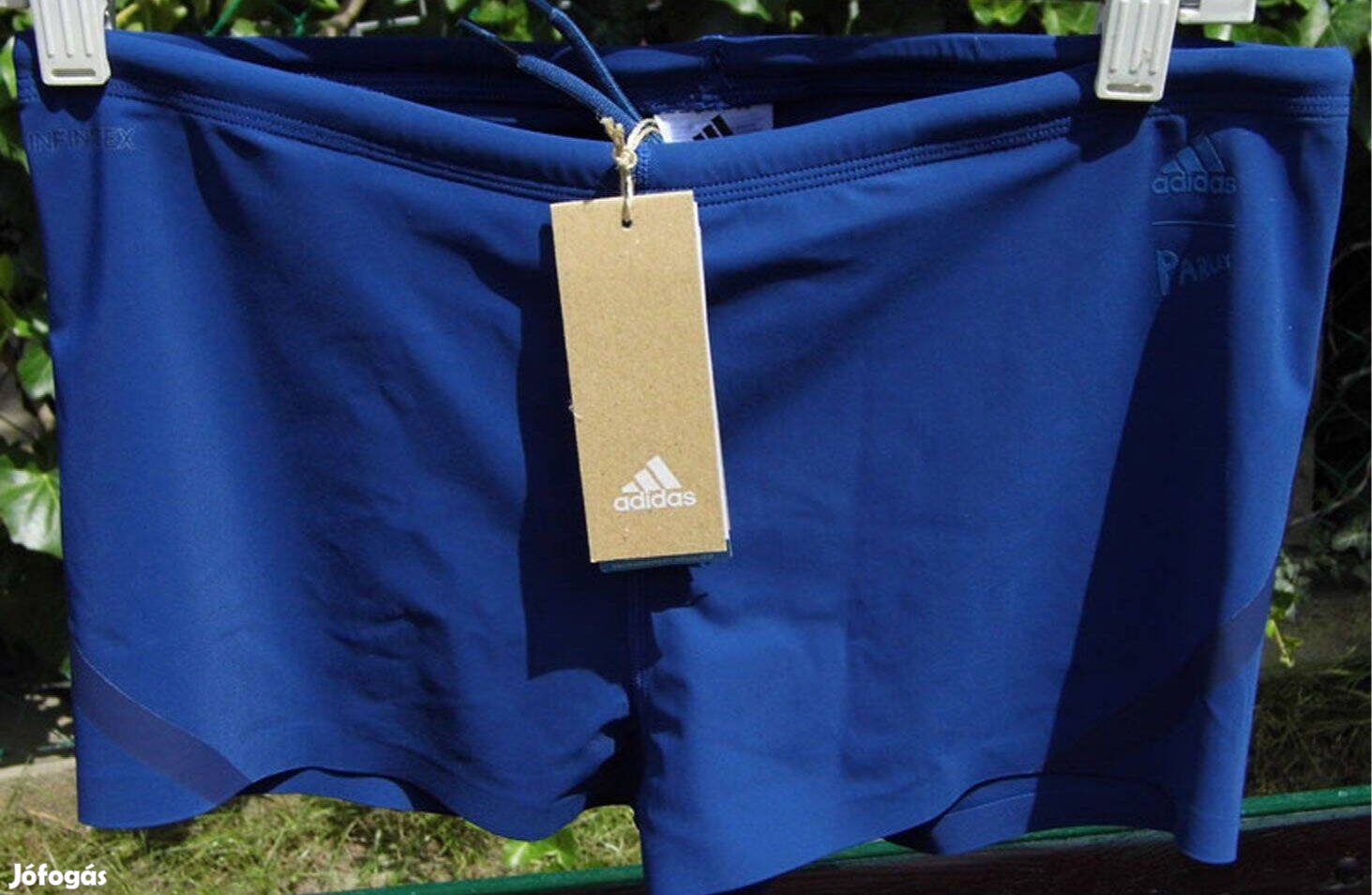 Adidas Parley kék fürdőnadrág (új, címkés, több méret)