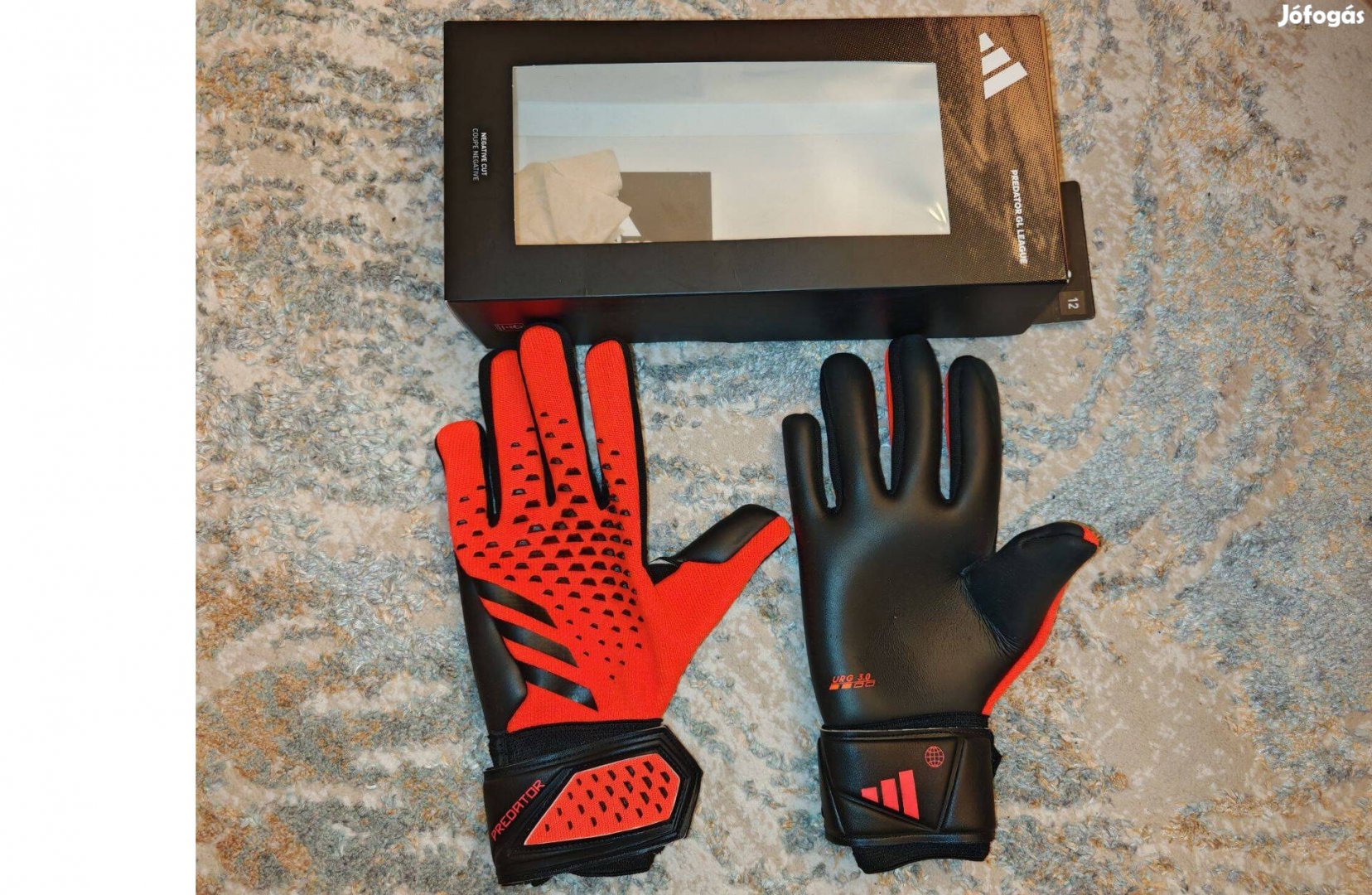 Adidas Predator GL League piros tüskés eredeti kapuskesztyű