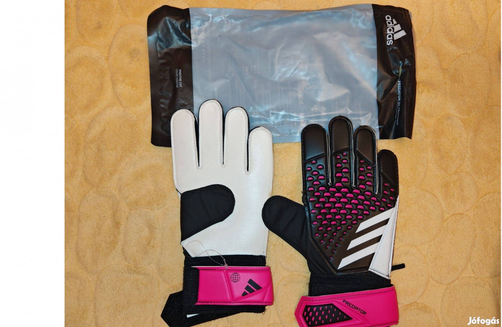 Adidas Predator GL lila fekete kapuskesztyű (7-es)