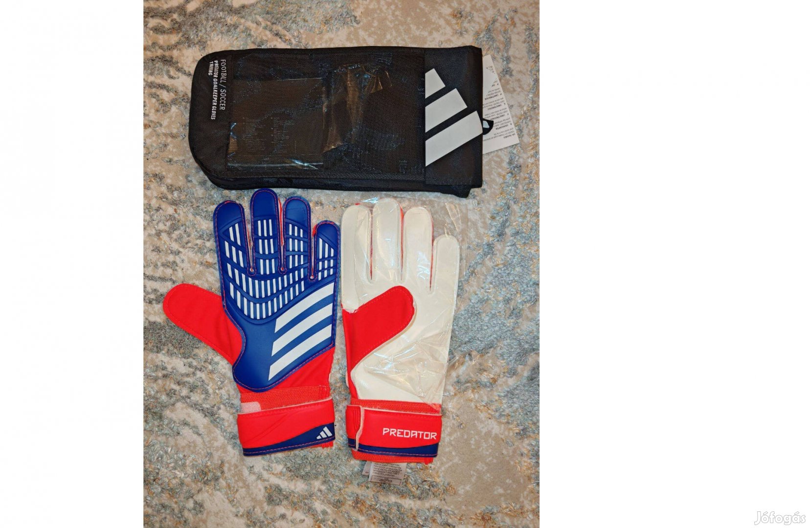 Adidas Predator Training lila piros eredeti kapuskesztyű 9.5