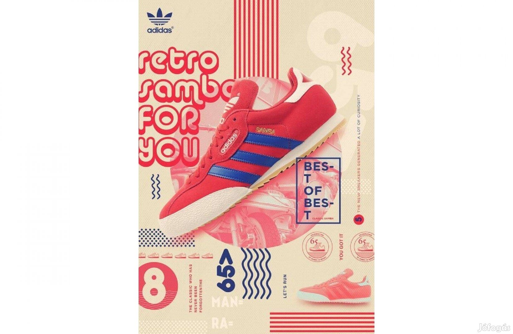 Adidas Samba kép A/3-as méretben Debrecenben eladó. Posta is