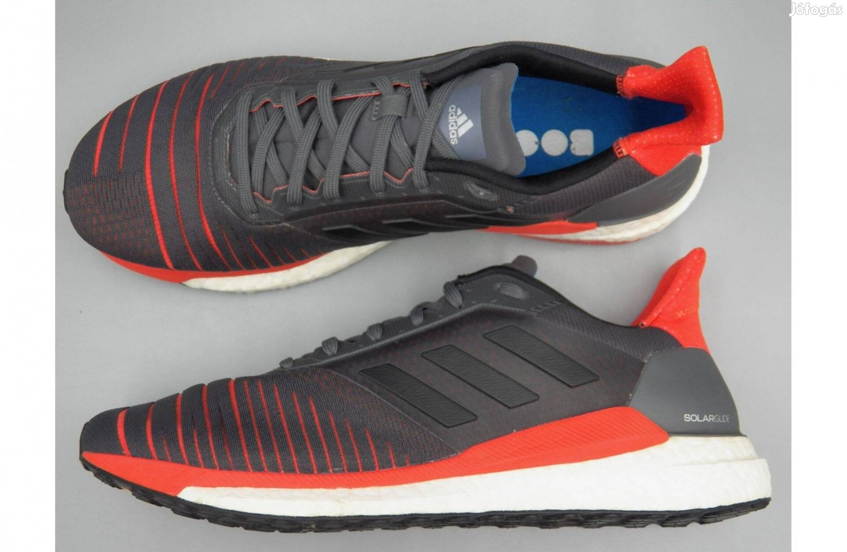Adidas Solar Glide M futócipő, 45 1/3