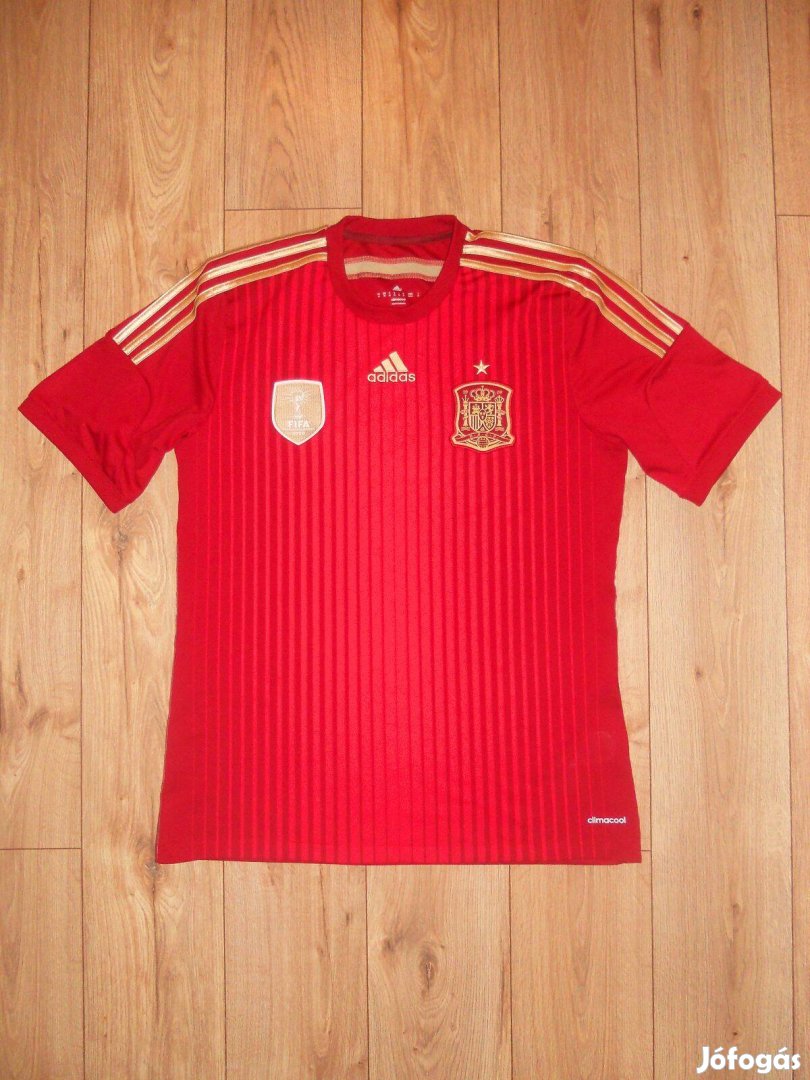 Adidas Spanyol válogatott rövid ujjú mez (M-es)