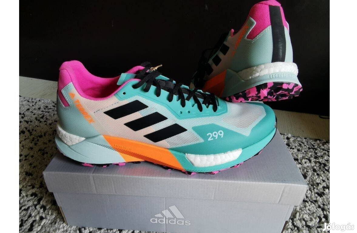 Adidas Terrex Agravic Ultra 43-as férfi terep futó cipő. Teljesen új