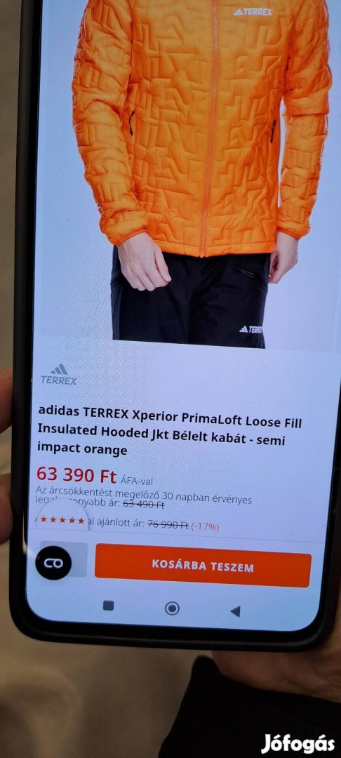 Adidas Terrex dzseki eladó!