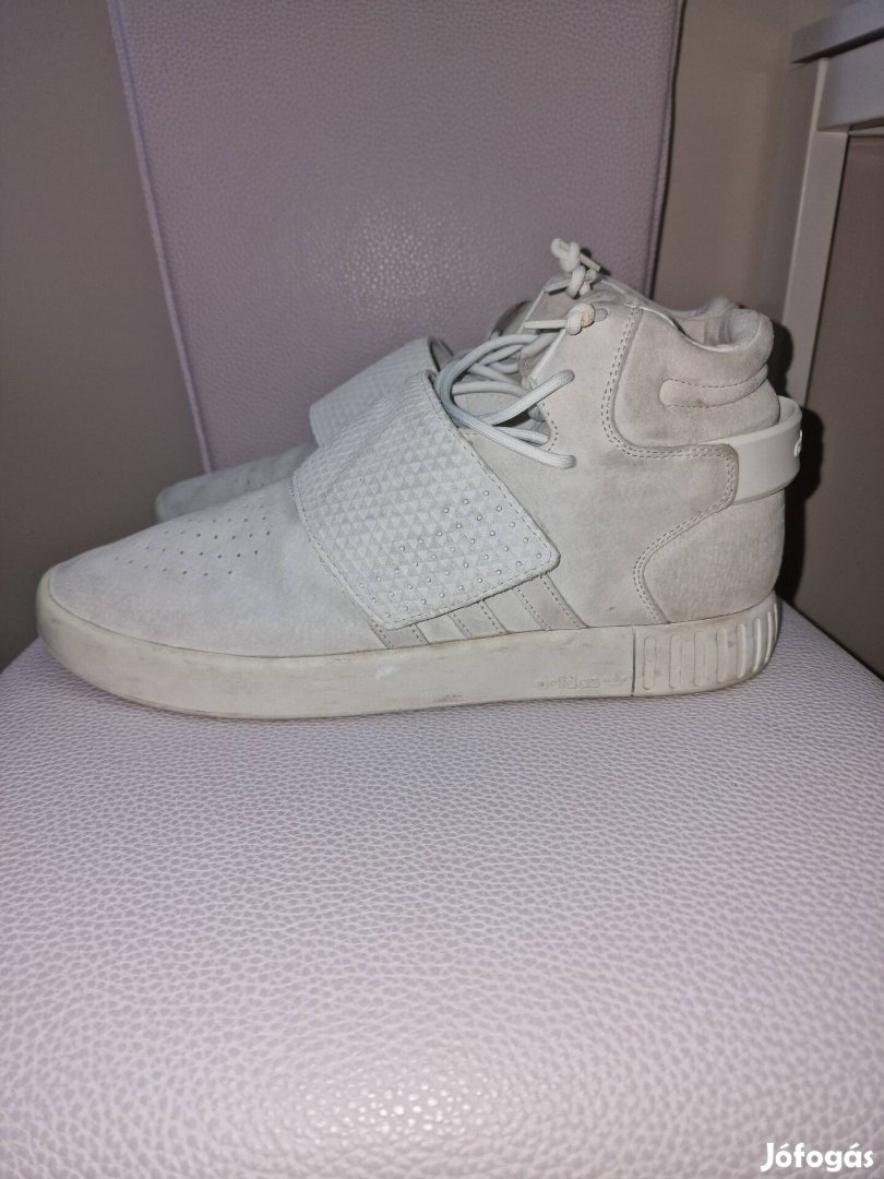 Adidas Tubular Invader Strap bőr sportcipő 46