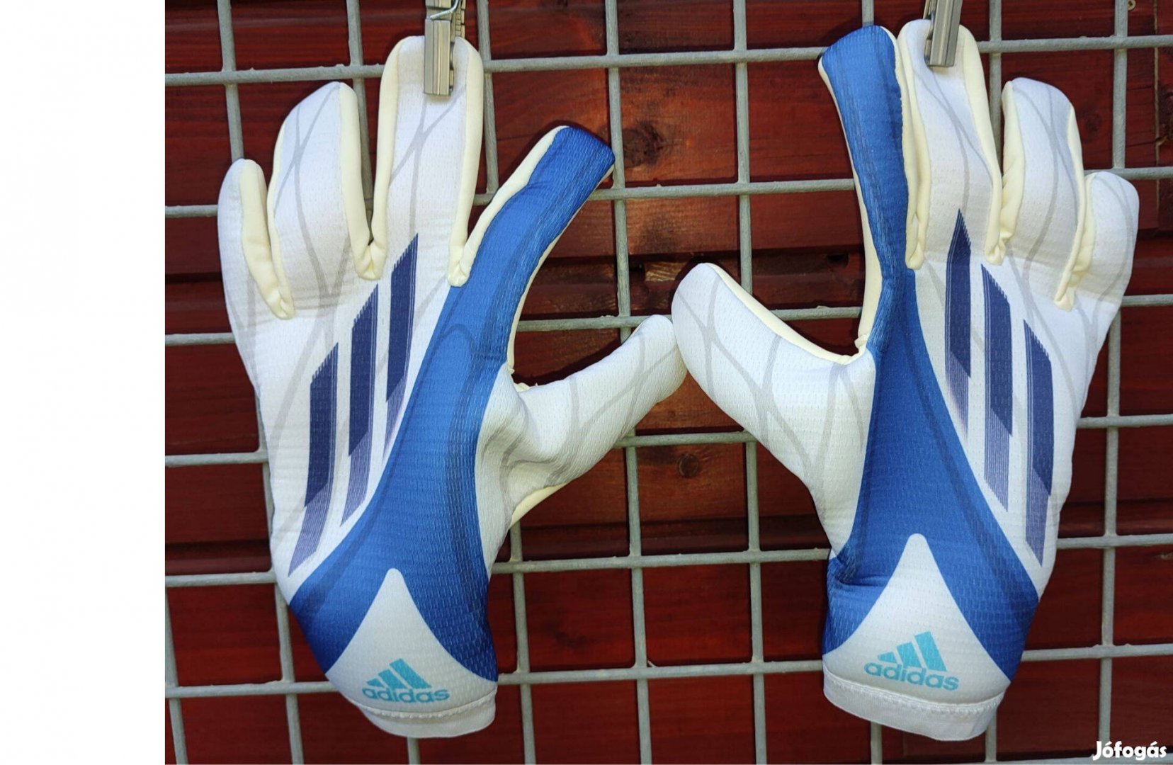 Adidas X GL Training kék fehér kapuskesztyű (10-es)