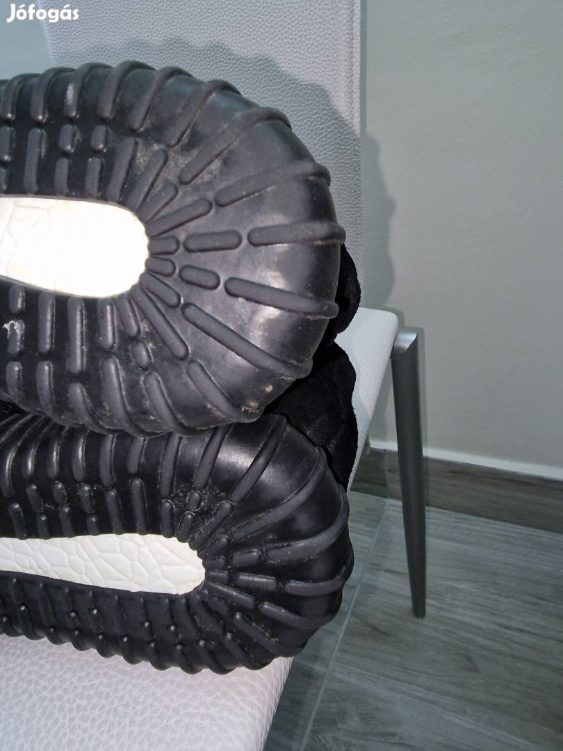 Adidas Yeezy Boost 750 triple black BB1839 suede 46
