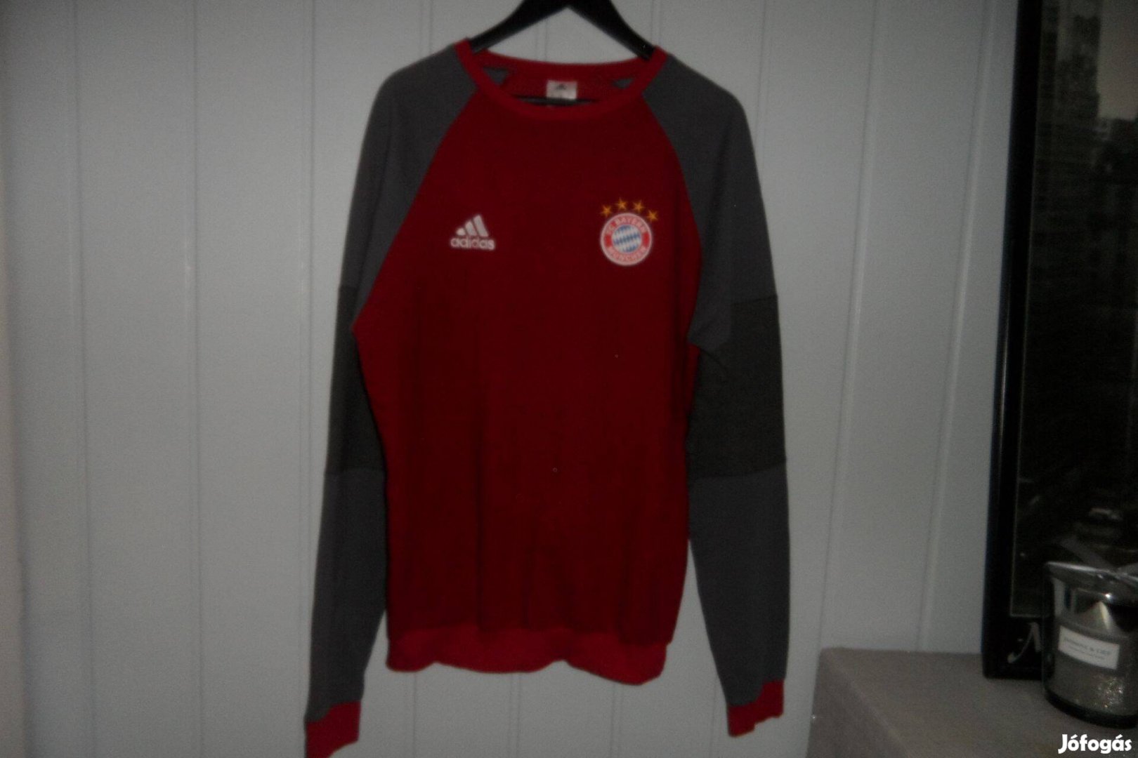 Adidas / Bayern München / pamut pulóver - szabadidő felső 2 XL méret