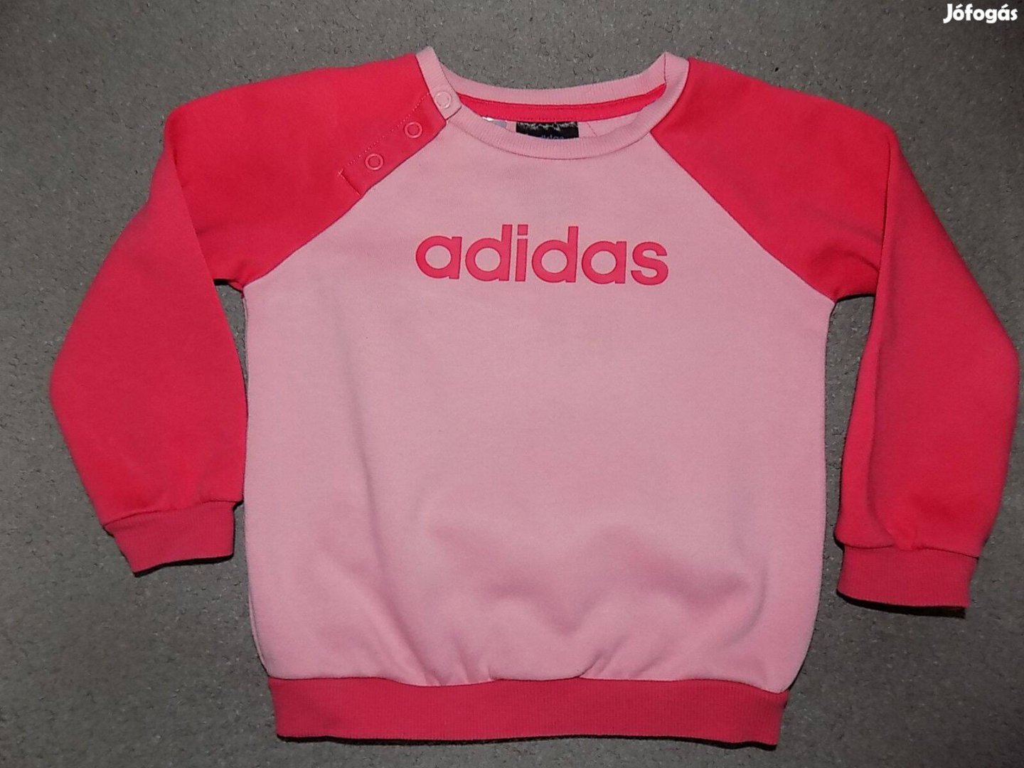 Adidas, csajos pulóver, 12-18 hó