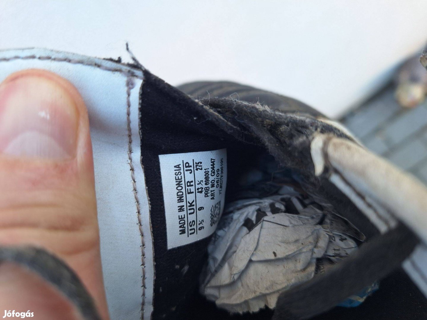 Adidas éles stopliscipő eladó