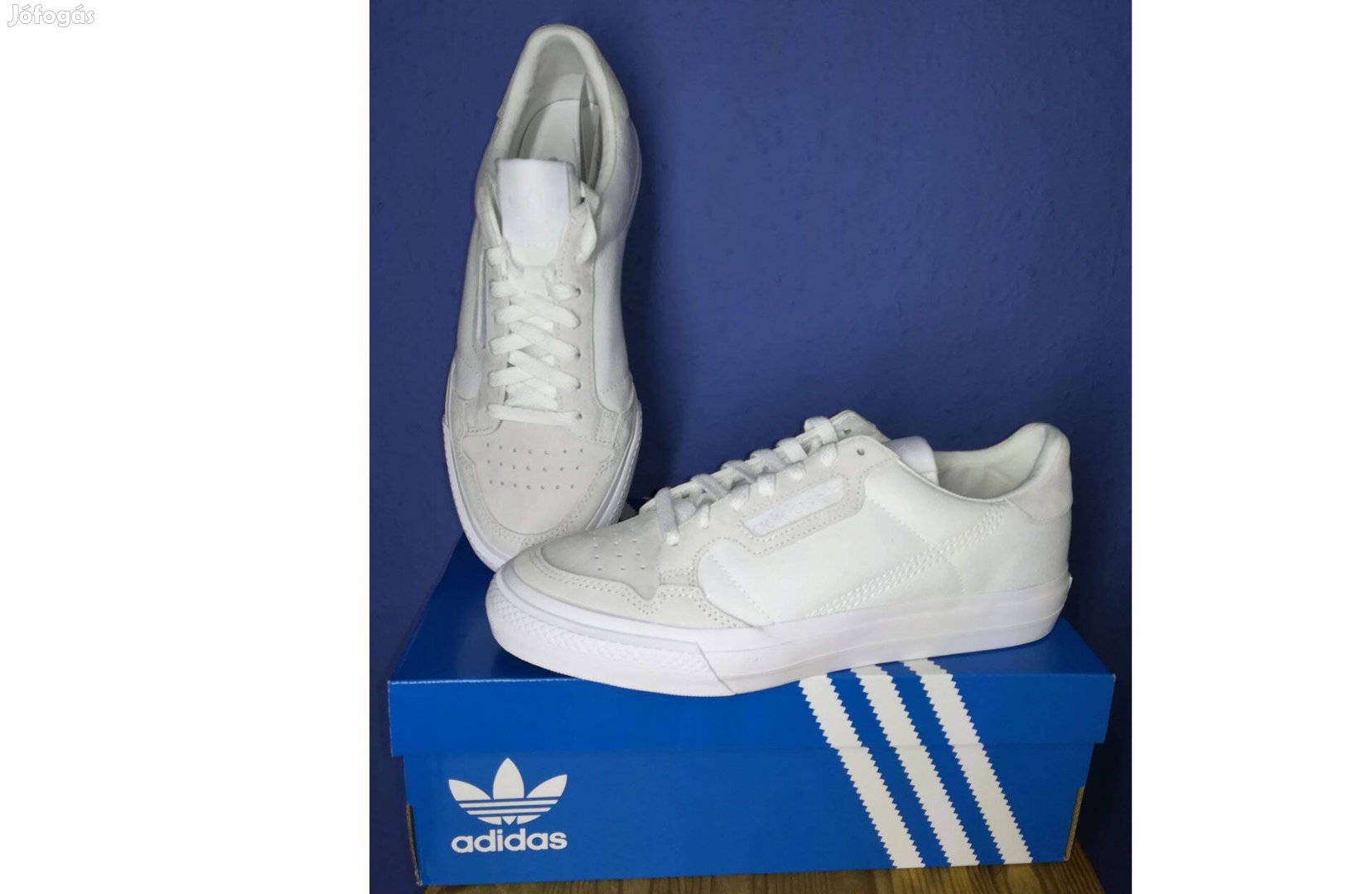 Adidas eredeti Continental Vulc fehér cipő (EF3523 )(több méret!)