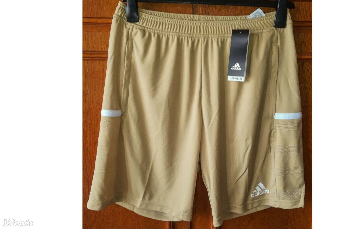 Adidas eredeti aeroready rövid aranysárga nadrág (L)