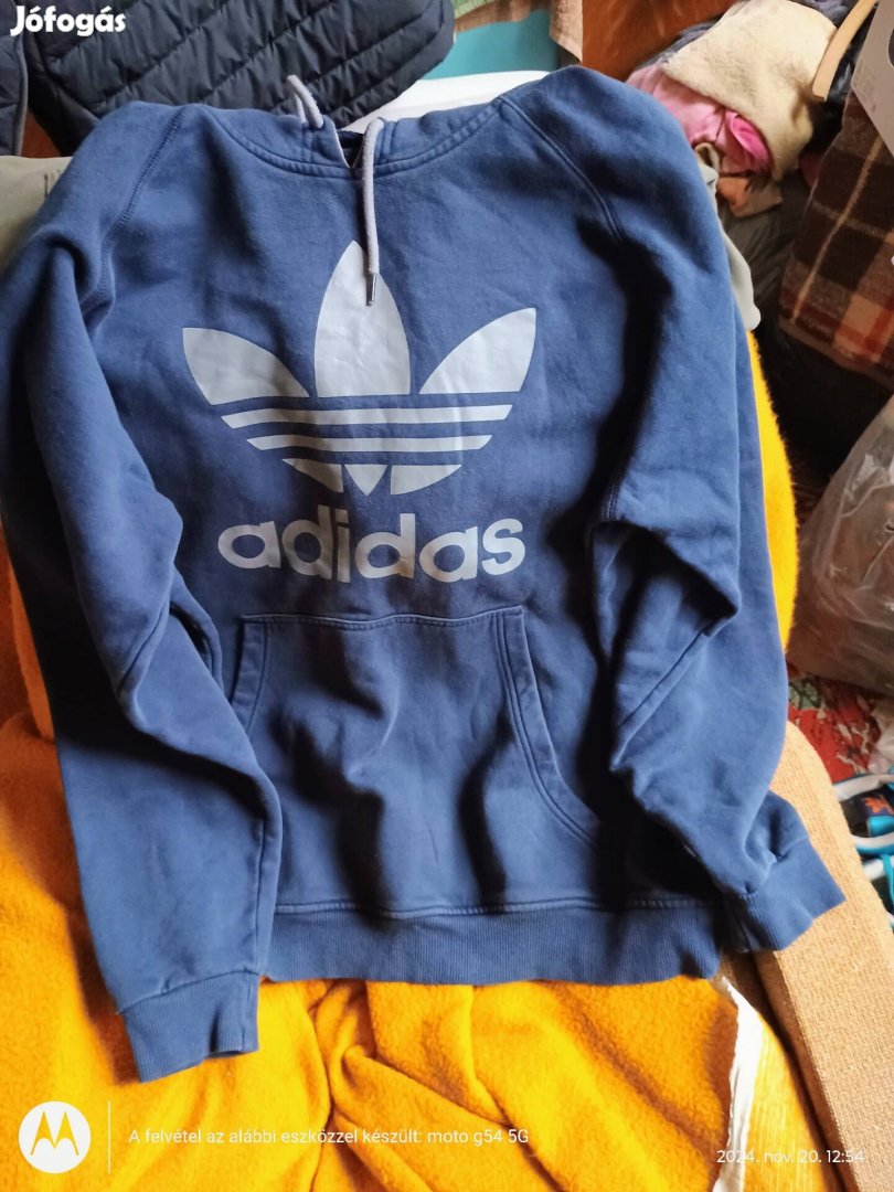 Adidas eredeti kapucnis pulóver!!