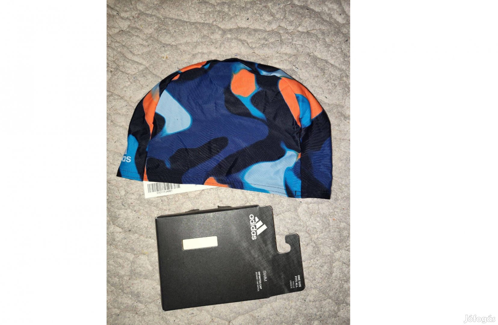 Adidas eredeti kék narancssárga mintás szövet Infiniti