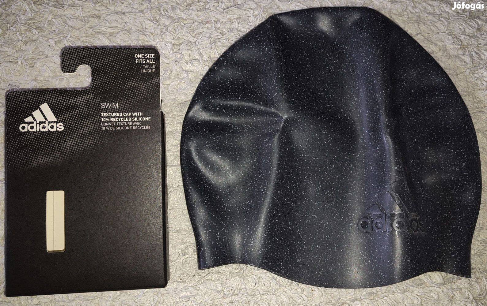 Adidas eredeti szürke szilikon úszósapka Új