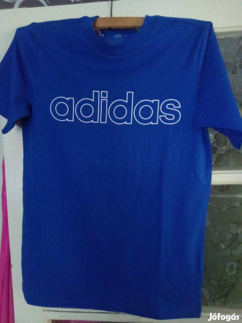 Adidas fiú póló új,címkés 152-es
