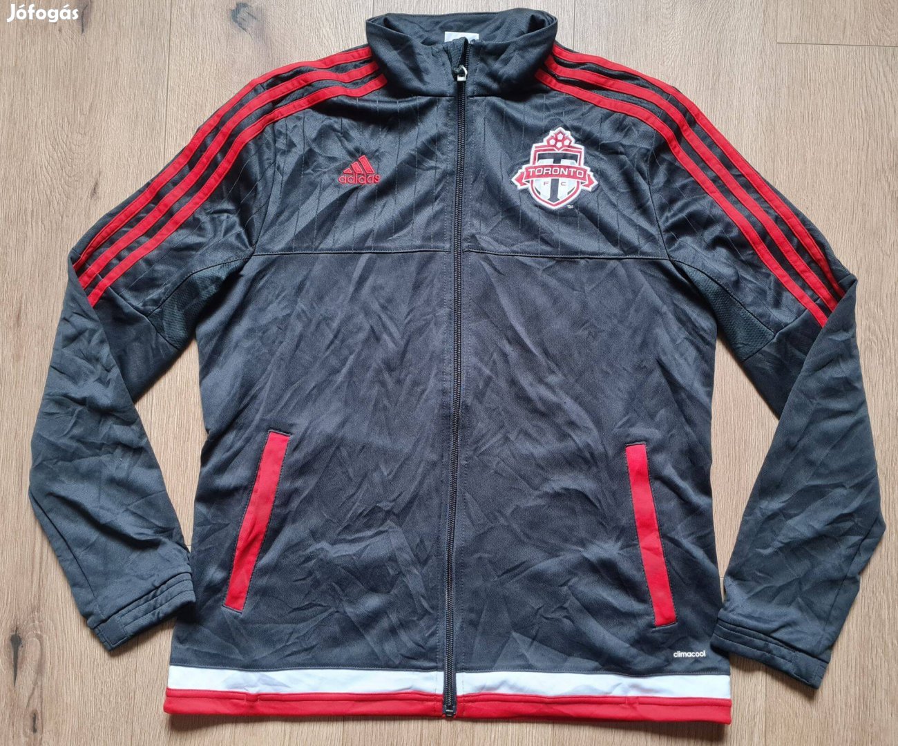 Adidas focis FC Toronto USA amerikai melegítőfelső pulcsi férfi S