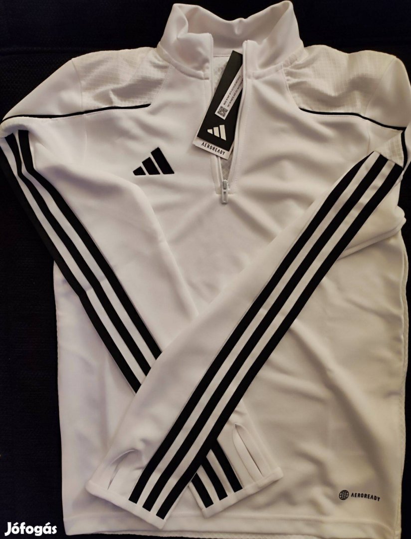 Adidas gyerek edző felső Tiro 23 League fehér/fekete, méret. 152