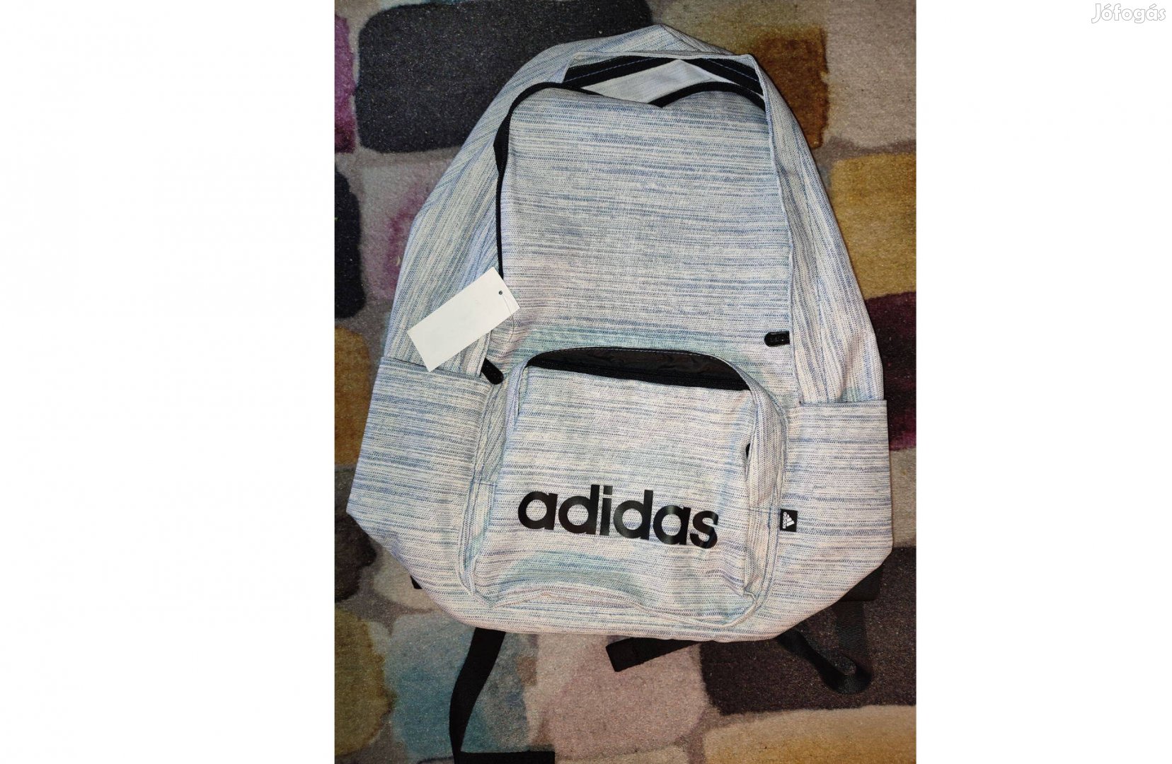 Adidas hátizsák világoskék