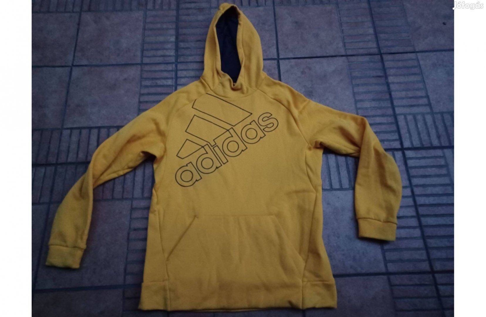 Adidas kapucnis eredeti pulóver S M 164