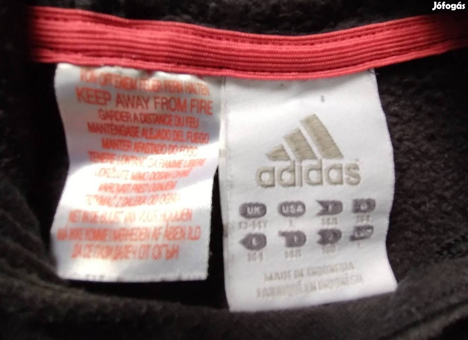 Adidas kapucnis gyerek pulóver olcsón 