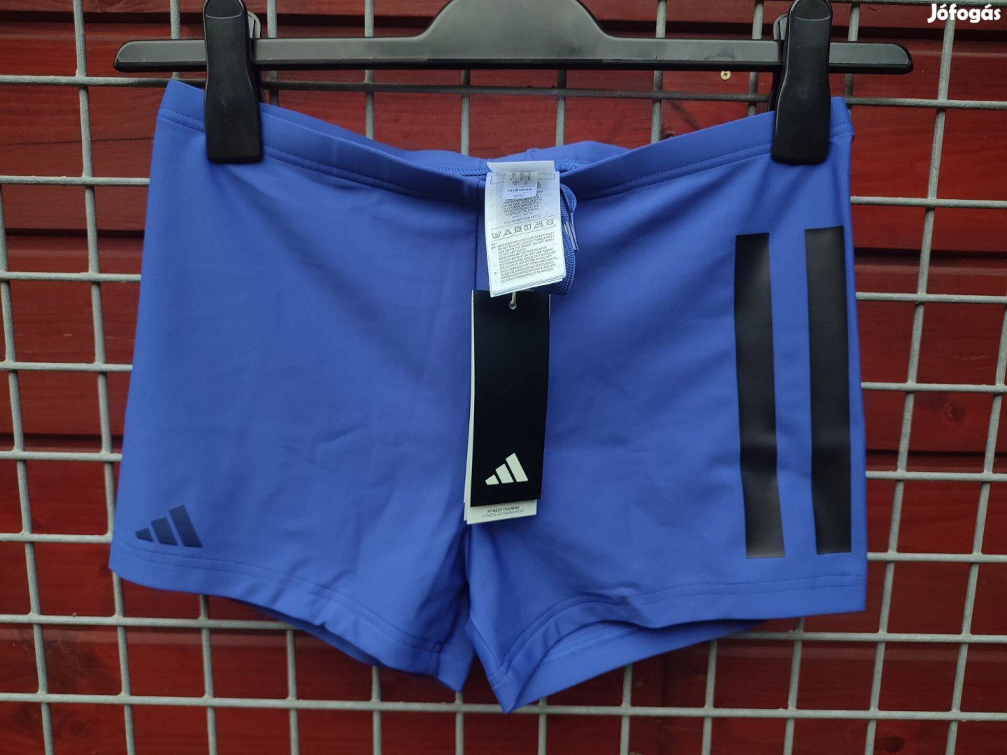 Adidas kék boxer fürdőnadrág M (15.)