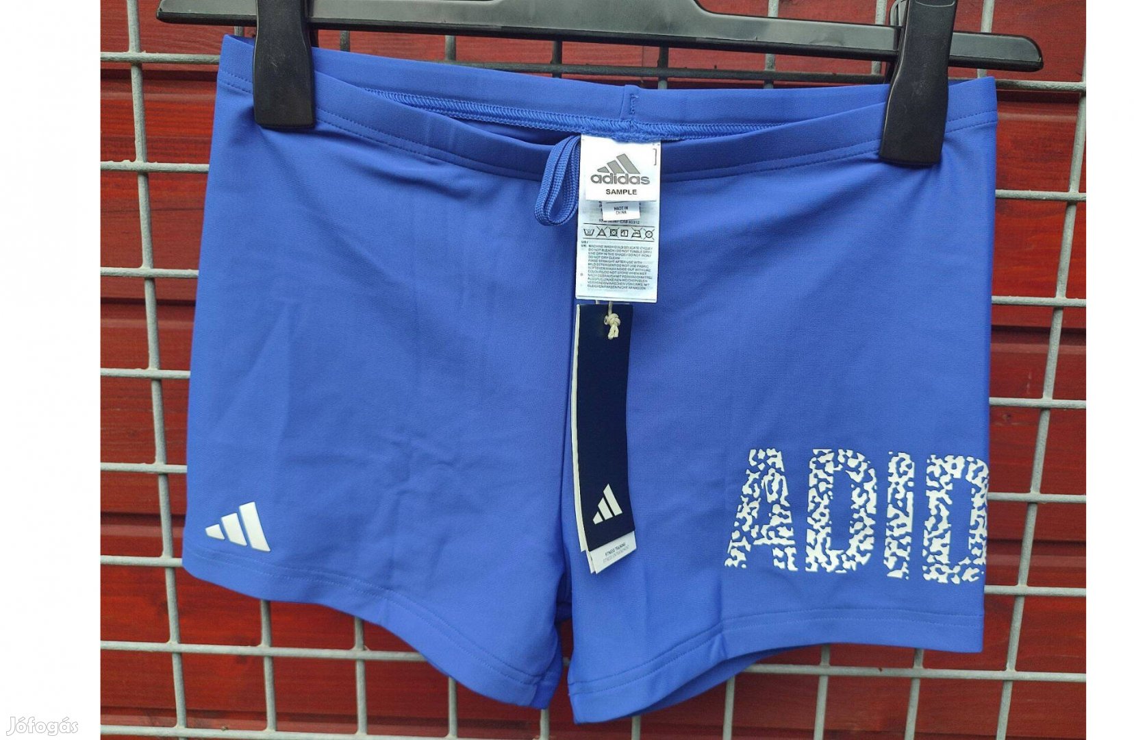 Adidas kék boxer fürdőnadrág M-es (13.)