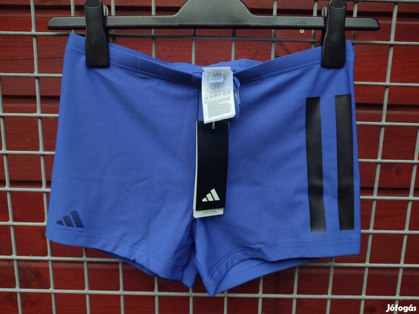 Adidas kék boxer fürdőnadrág M-es (15.)