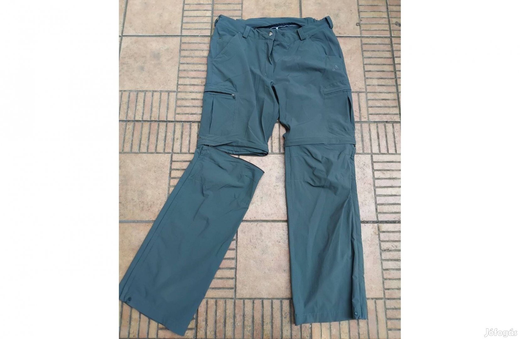 Adidas lecipzározható szárú outdoor nadrág rövidnadrág túranadrág L