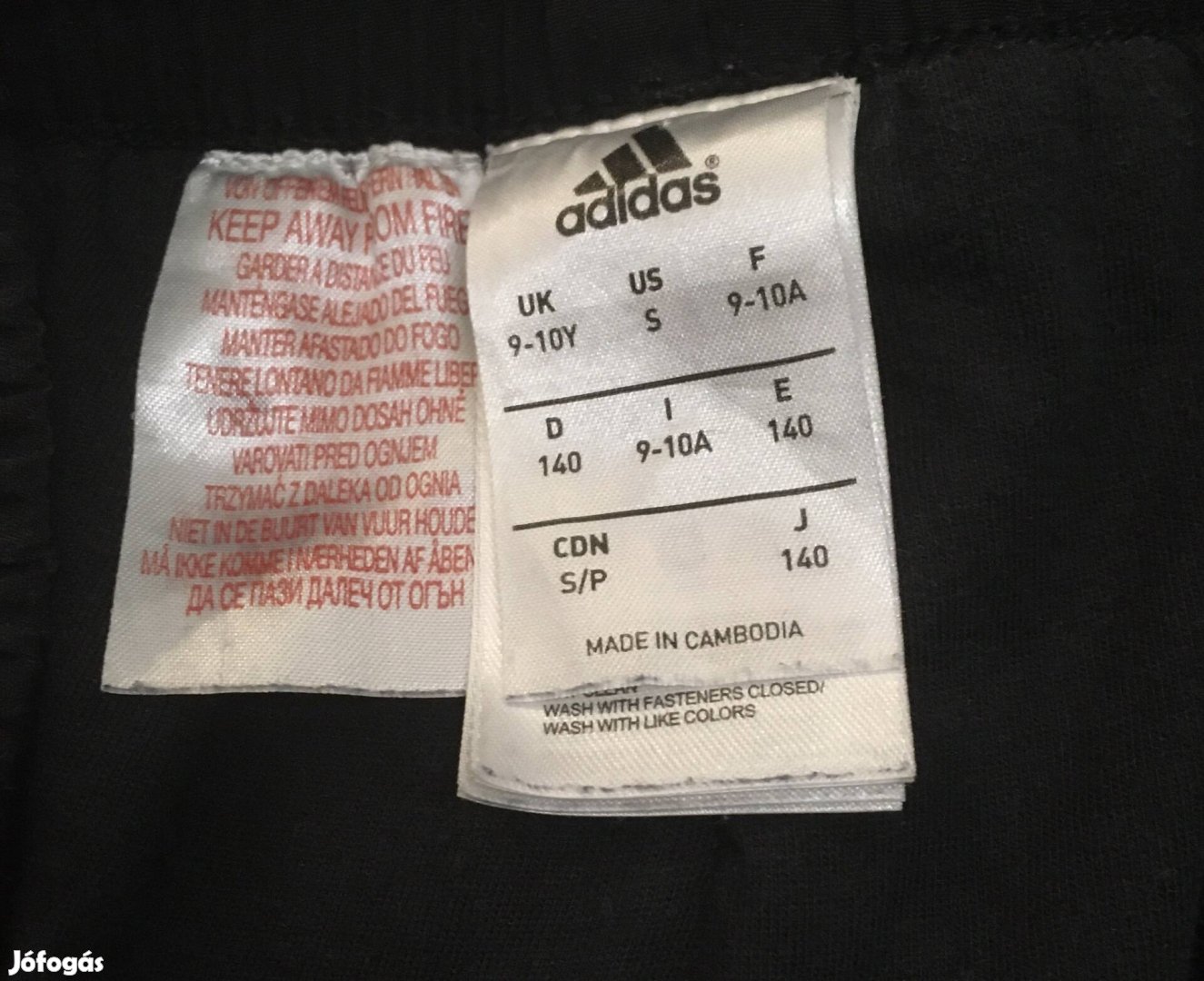 Adidas melegítő 9-10 éves fiúra 