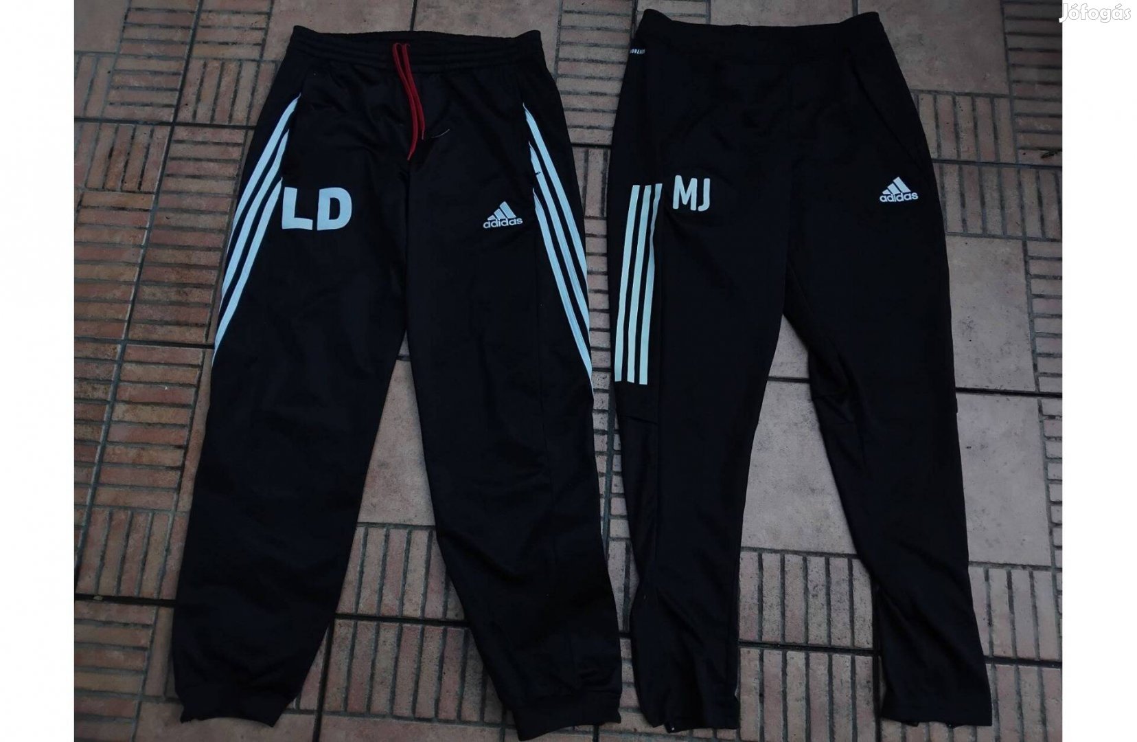 Adidas melegítő nadrág M L 2db