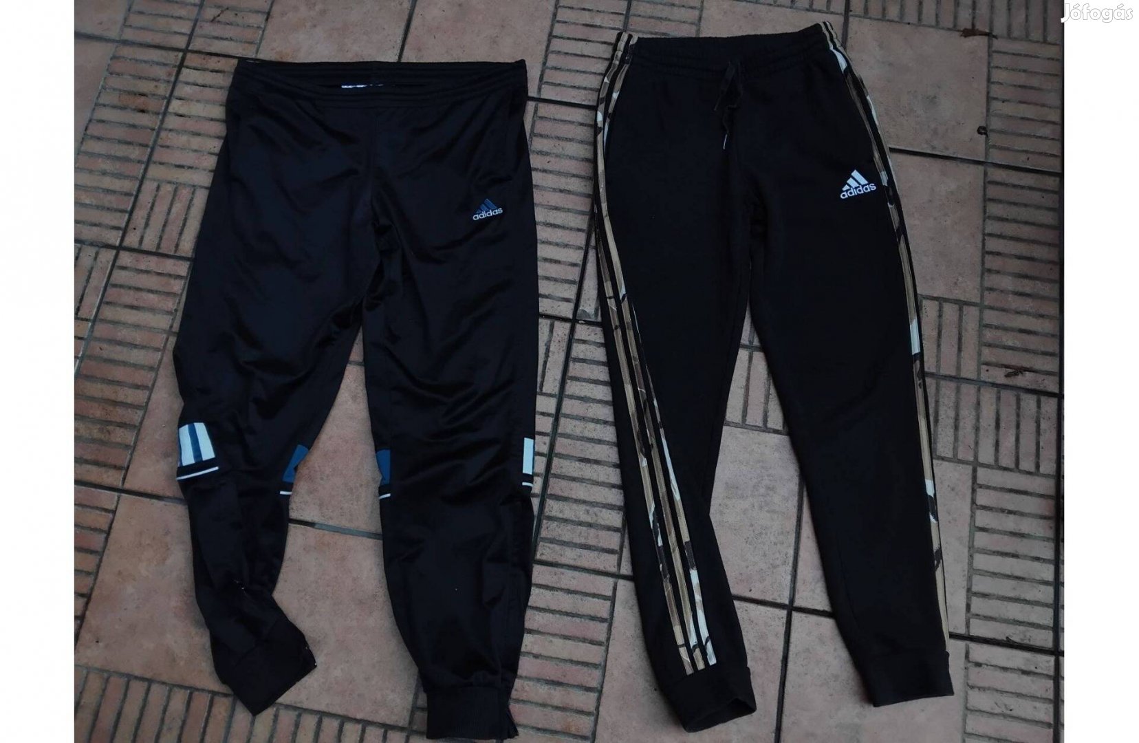Adidas melegítő nadrág M L 2db