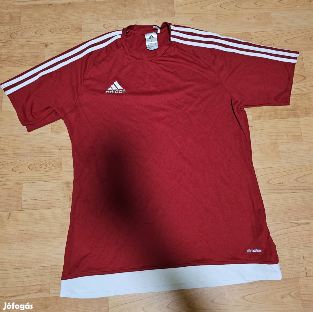 Adidas piros rövidujjú/ felső