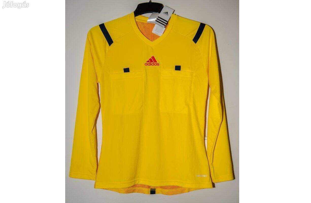 Adidas sárga játékvezetői hosszú ujjú felső