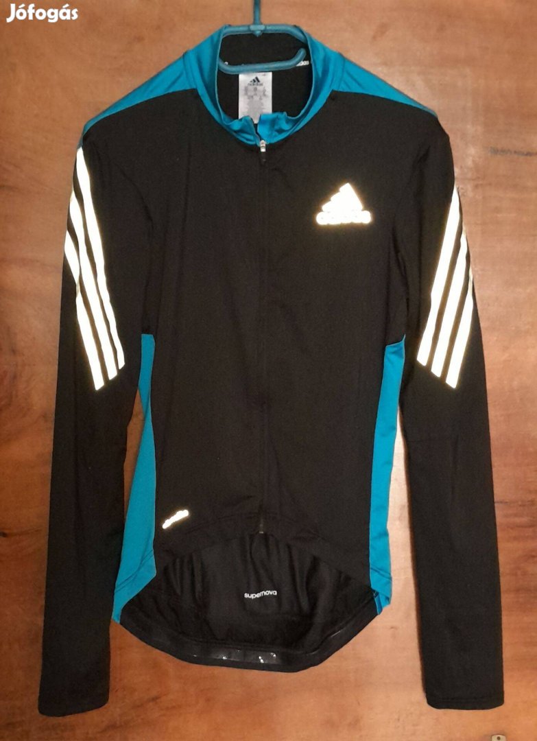 Adidas supernova climalite kerékpáros felső, hosszú ujjú, S méret