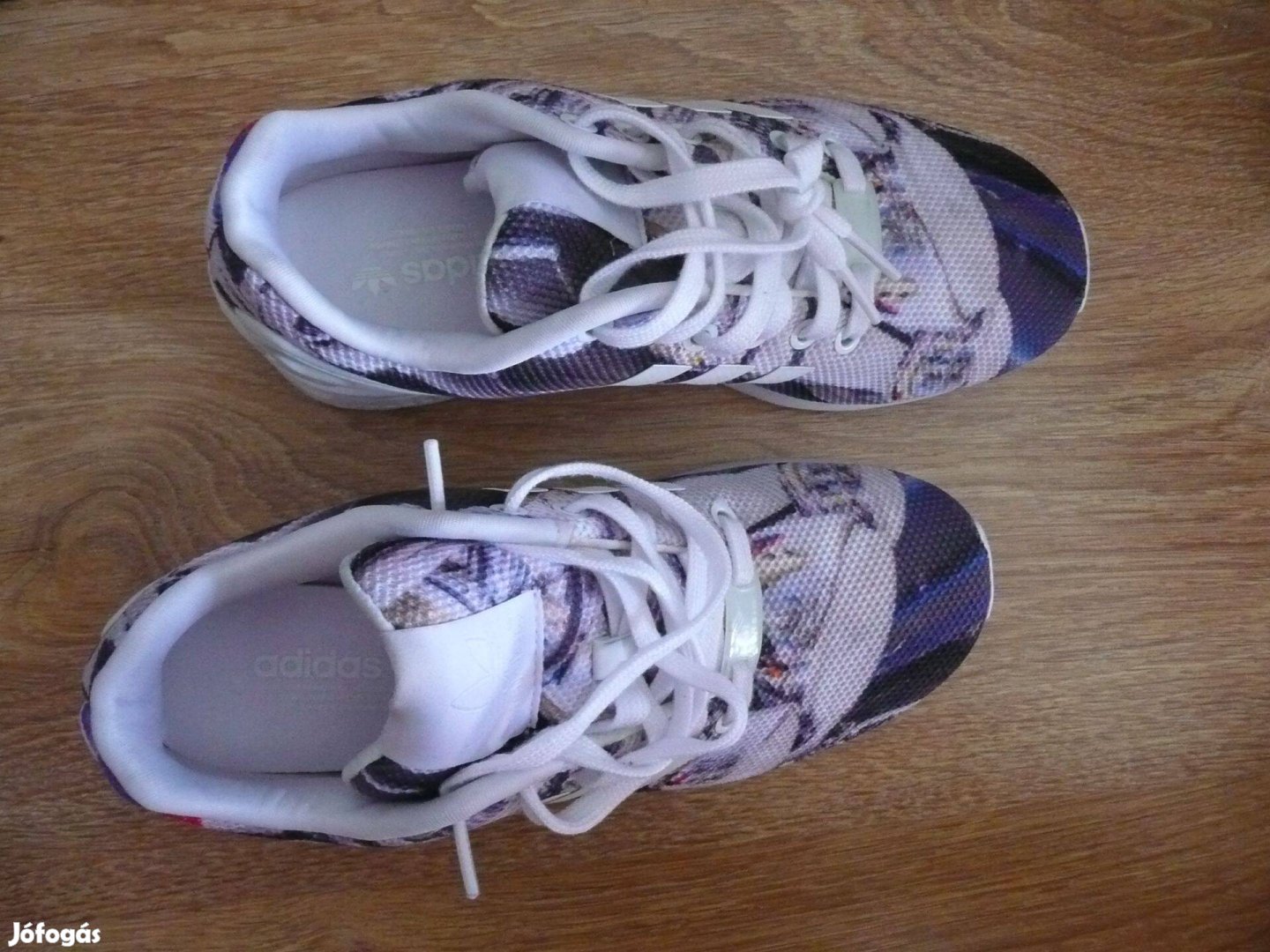 Adidas színes, mintás Zxflux gyermek, fiú cipő, edzőcipő, 38