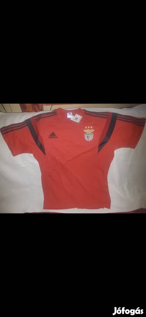 Adidas új Benfica pamut póló XL