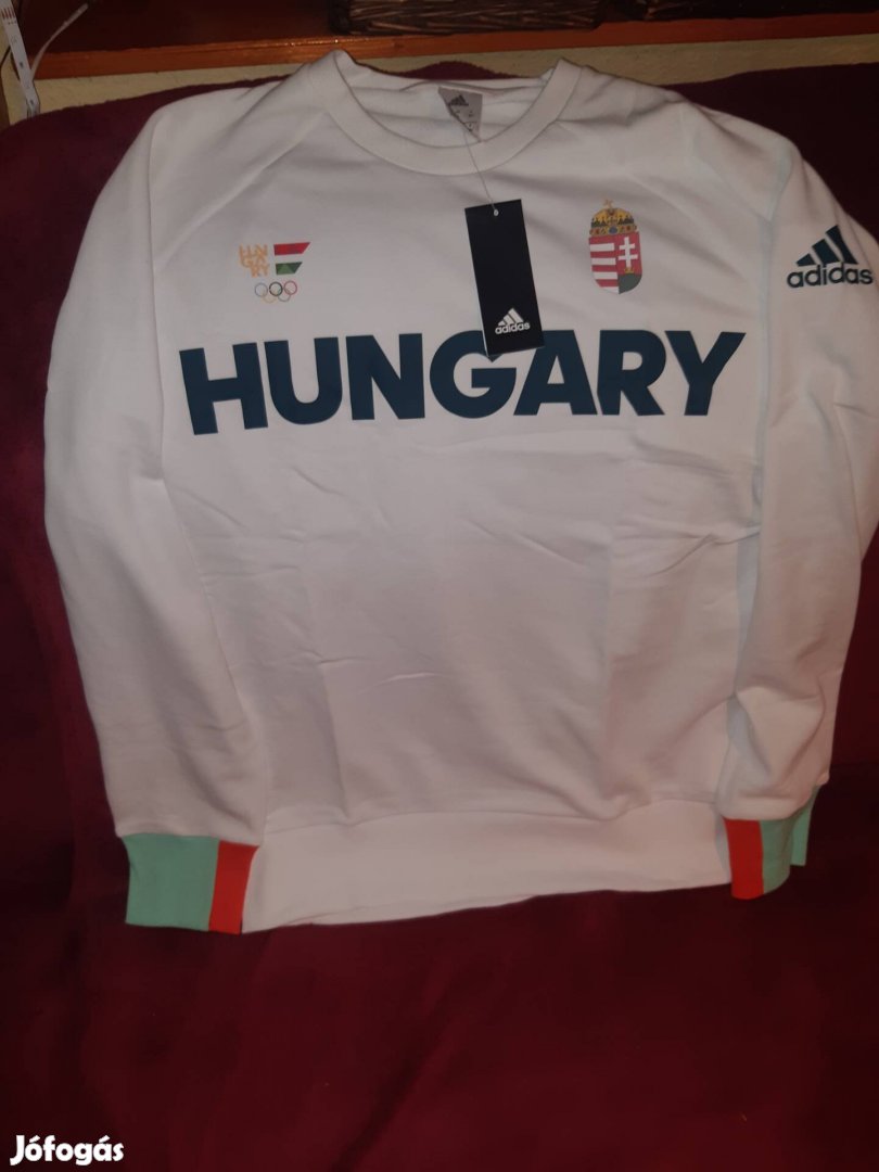 Adidas új Riói olimpiai magyar válogatott melegítő felső M-L-XL-2XL