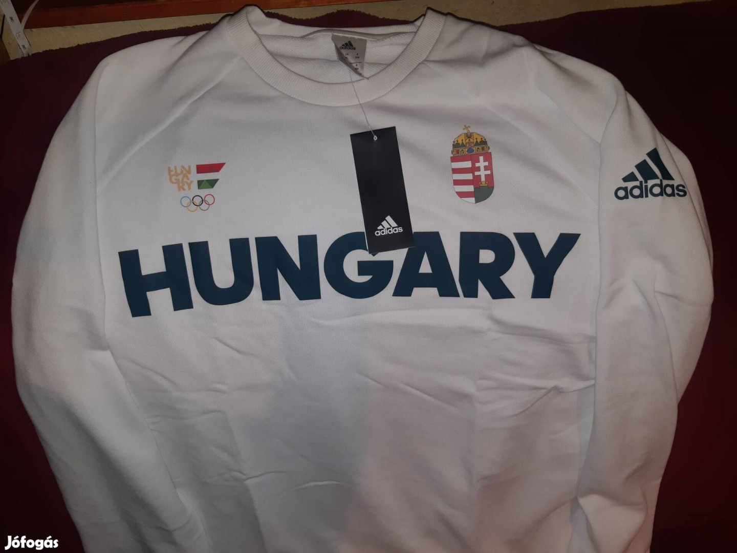 Adidas új Rioi olimpiai magyar válogatott pamut melegítő M-L-XL-2XL 