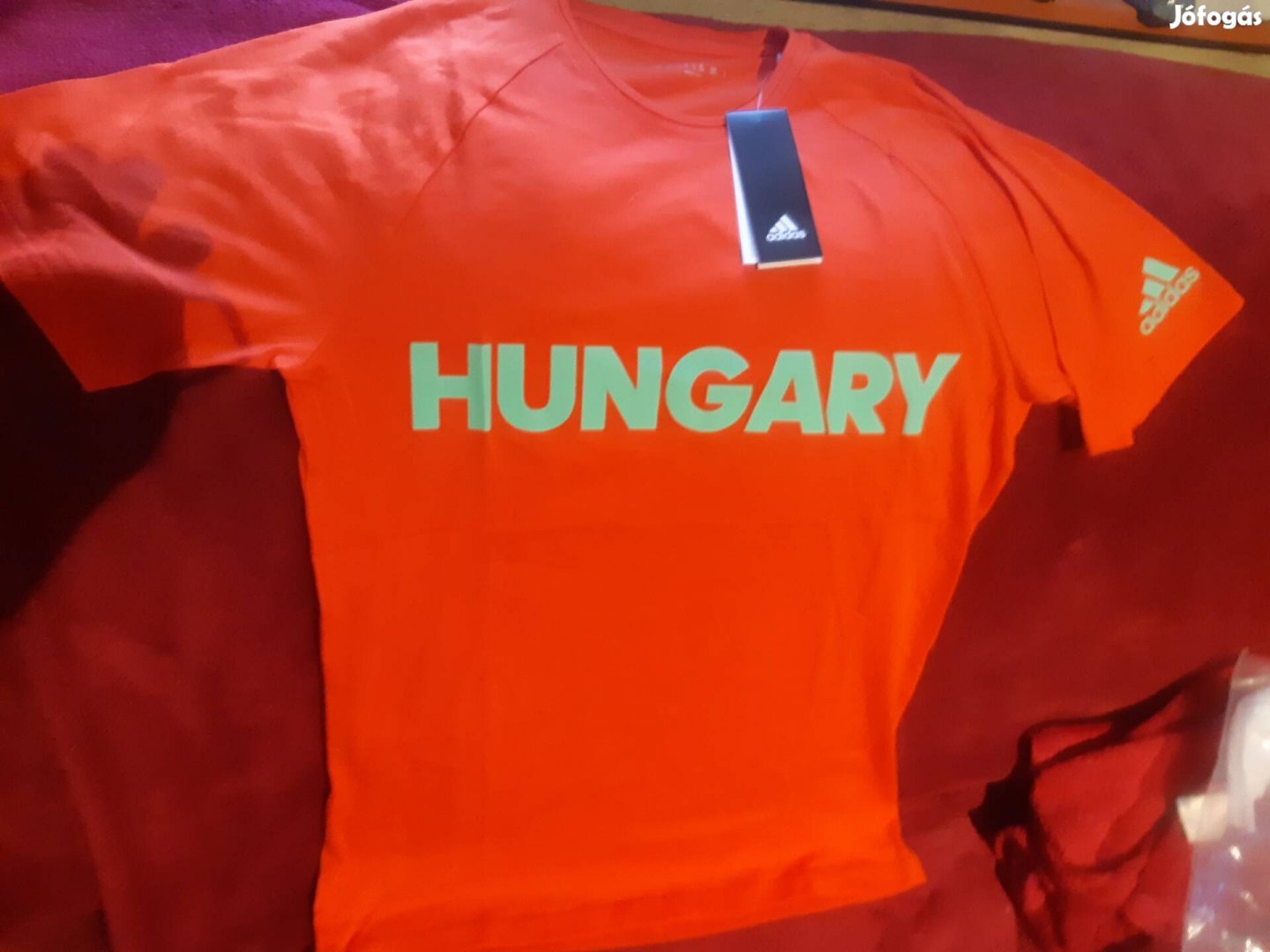 Adidas új Riói olimpiai magyar válogatott pamut póló M-L-XL-2XL