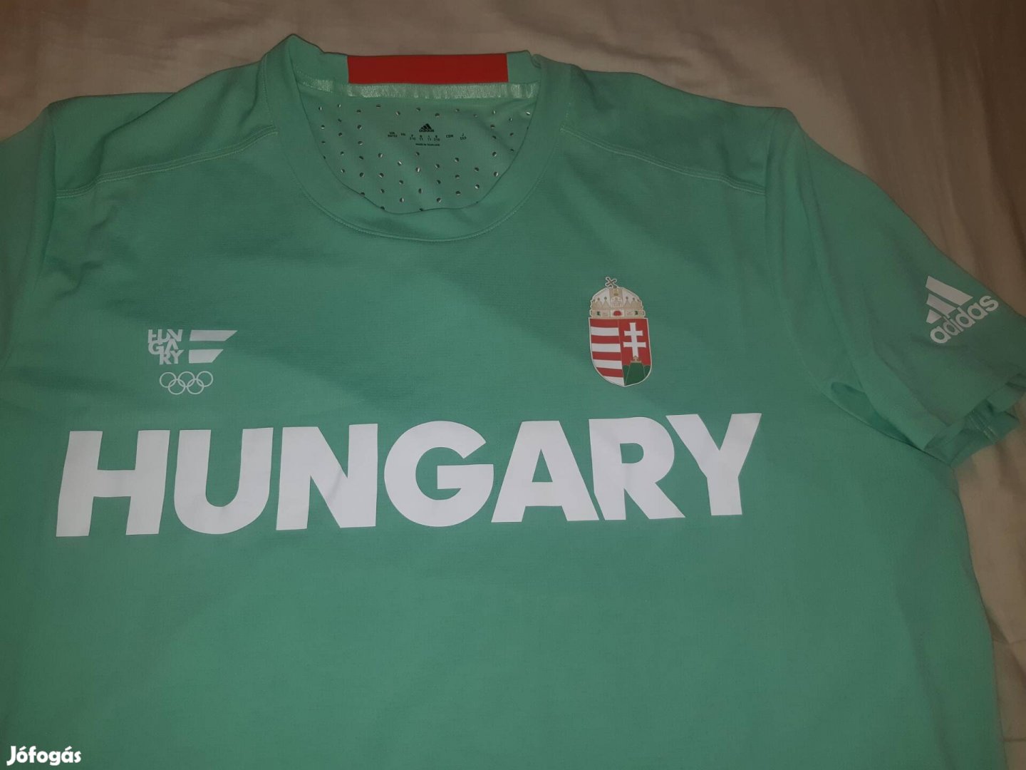 Adidas új Riói olimpiai magyar válogatott póló M-L-XL-2XL