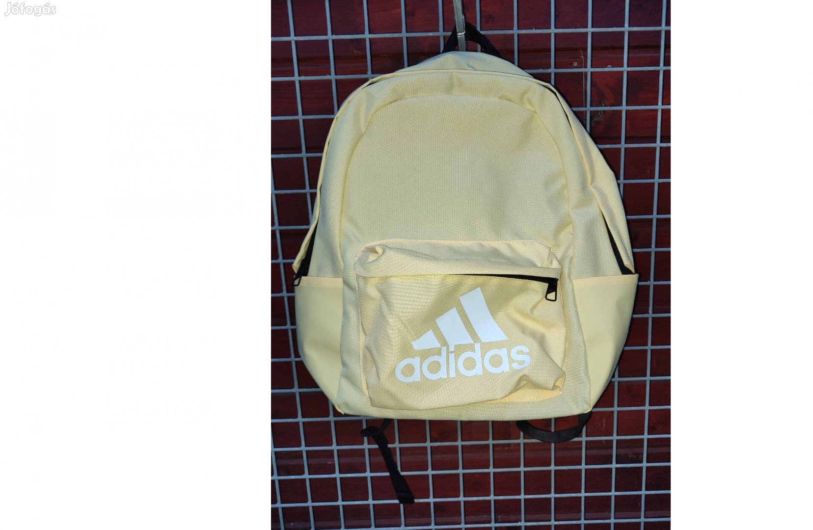 Adidas világos sárga hátizsák