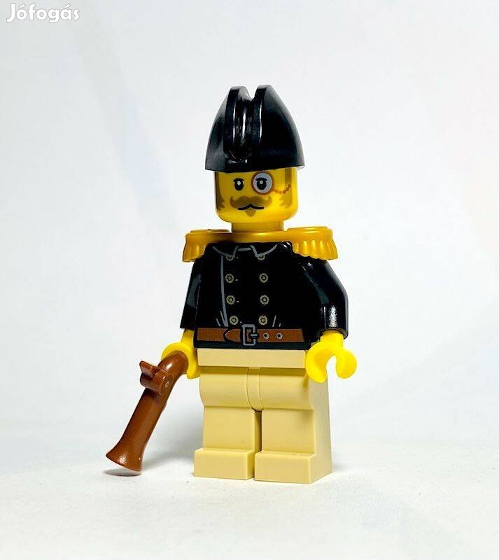 Admirális Eredeti LEGO egyedi minifigura - Pirates - Új